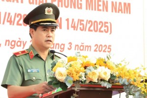 Công an tỉnh Đồng Nai: Ra quân đảm bảo an ninh trật tự dịp kỷ niệm các ngày lễ lớn
