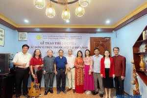 Chào mừng Kỷ Niệm 80 Năm Quốc Khánh (2/9/1945–2/9/2025) Văn phòng Đại diện Hội VACHE tại TP.Hồ Chí Minh long trọng tổ chức Lễ trao thẻ hội viên