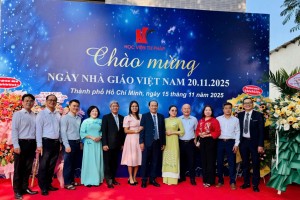 Học viện Tư pháp tổ chức “Gặp mặt tri ân” Ngày Nhà giáo 20/11 tại TP HCM